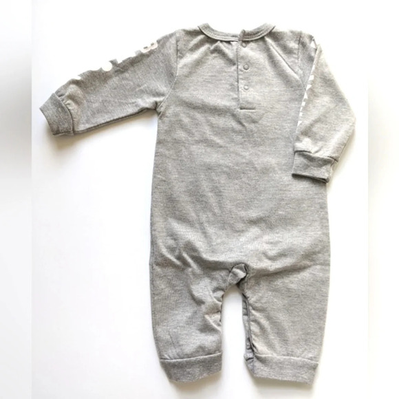 ⚡ Infant Mickey Grey One Piece Romper - Picture 3 of 5